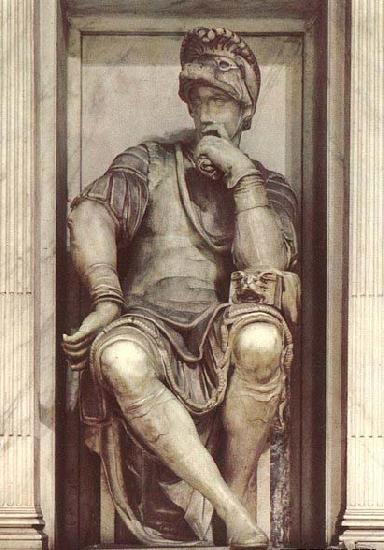 Michelangelo Buonarroti Tomb of Lorenzo de' Medici oil painting image